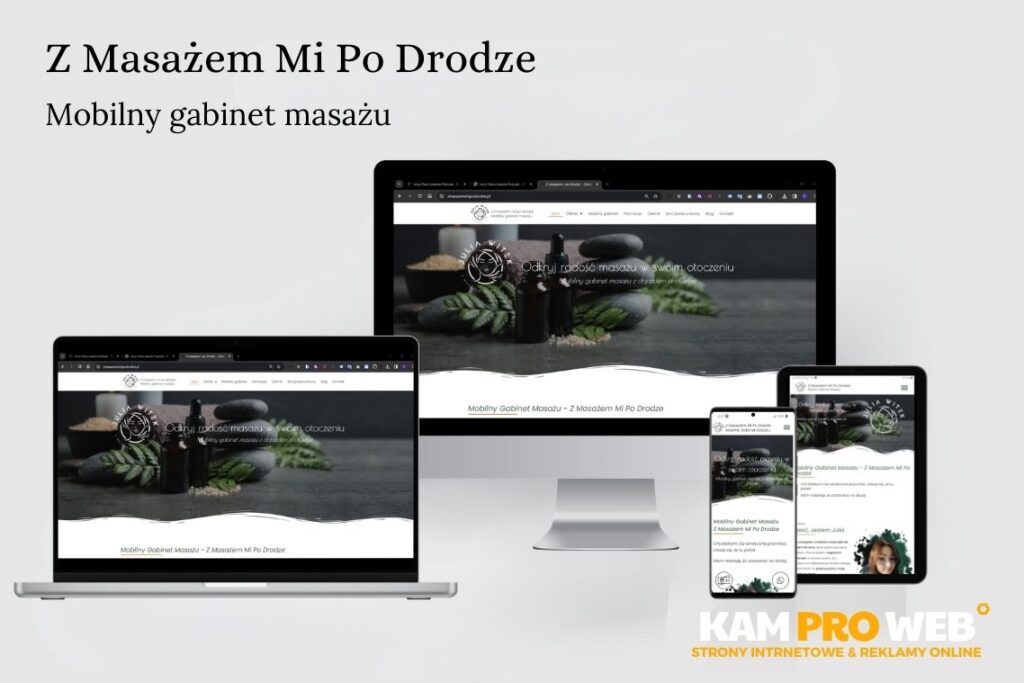 Projektowanie strony firmowej w Krakowie – przejrzysta oferta, mocne CTA, szybkie ładowanie, optymalizacja pod Google i wsparcie w treściach.