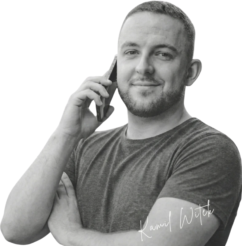 „projekt strony firmowej z naciskiem na konwersję i pozyskiwanie zapytań ofertowych”