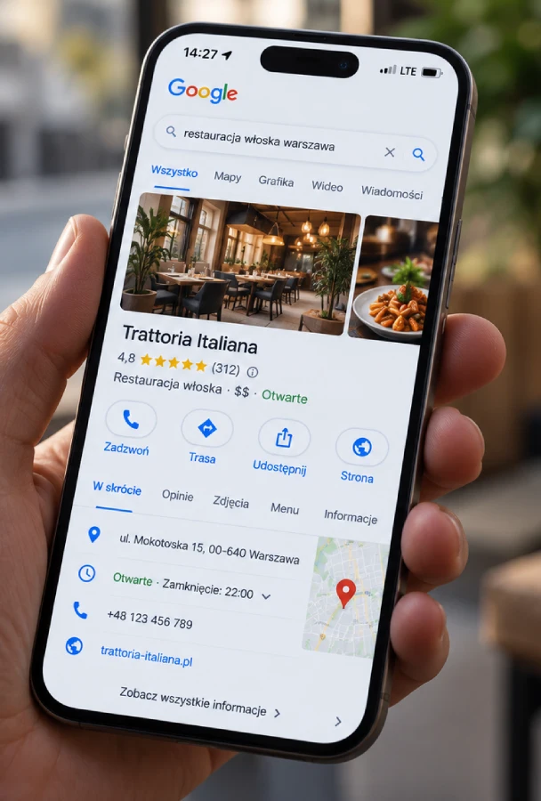 Optymalizacja wizytówki Google w Opolu